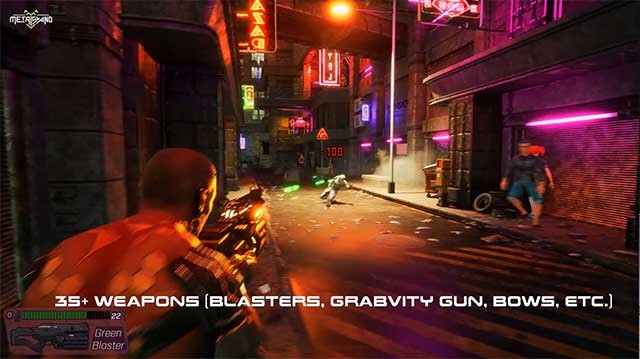 Sử dụng hàng chục loại vũ khí để chiến đấu