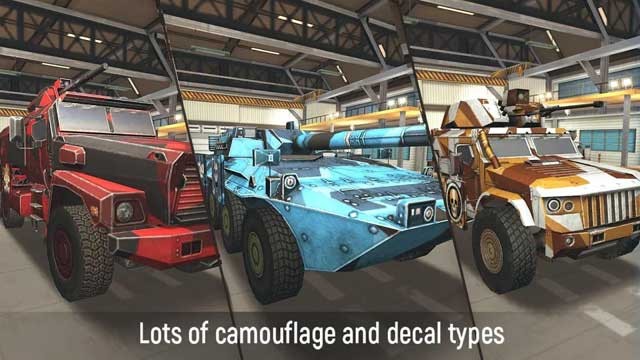 Tùy chỉnh vẻ ngoài của xe tăng theo cách bạn muốn