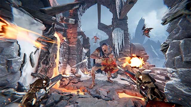 Đánh bại lũ quỷ bằng một lưỡi kiếm bọc đầu lâu hoặc một loạt các khẩu súng độc đáo