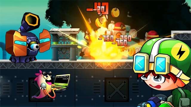 Game hành động kết hợp bắn súng hấp dẫn - Metal Heroes