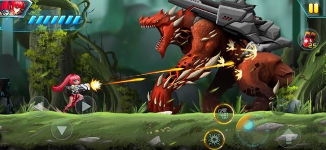 Trở thành người lính Metal Wings và tiêu diệt quái vật trong game Metal Wings: Elite Force