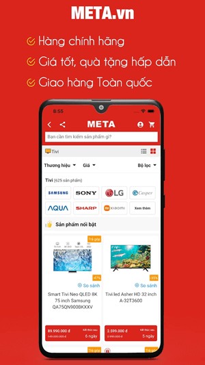 Đa dạng mặt hàng