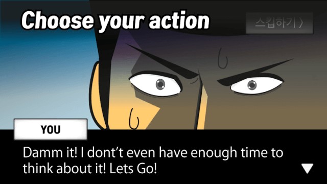 Chọn hành động mình muốn làm