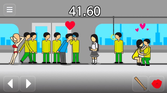 Hôn bất kỳ người lạ nào ngoài đường