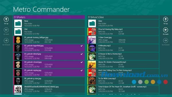 Metro Commander for Windows 8