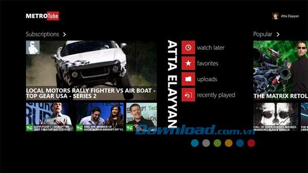 Metrotube for Windows 8