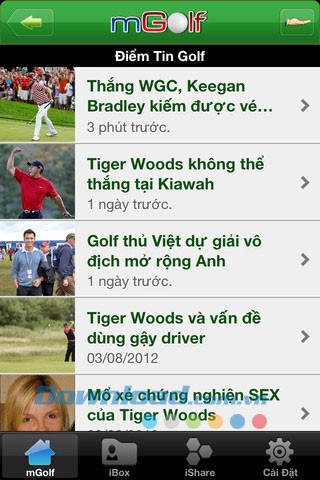 mGolf 2012 for iOS