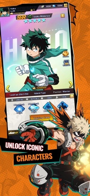 Mở khóa những nhân vật biểu tượng