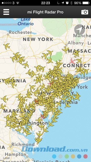 ứng dụng phát hiện máy bay