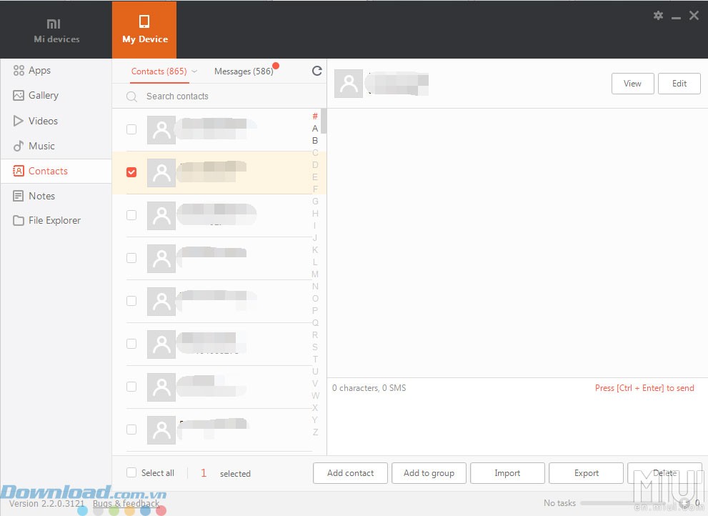 Gửi tin nhắn SMS