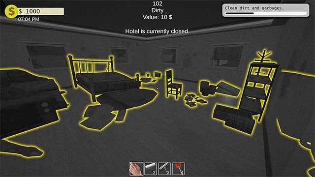 Bạn và bạn bè có thể hợp tác với nhau để cải tạo và bảo trì khách sạn