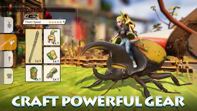 Chế tạo những vũ khí mạnh mẽ và chiến đấu chống lại kẻ thù