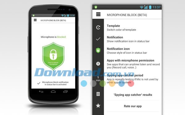 Microphone Block for Android