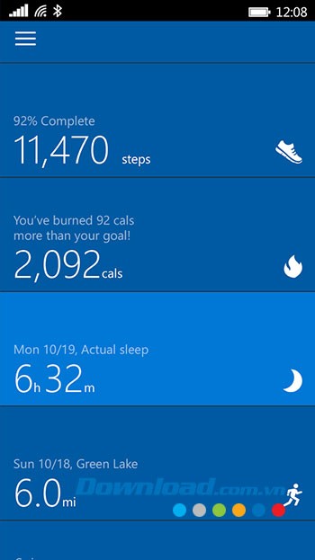 Theo dõi thông tin sức khỏe