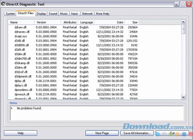Nâng cấp đồ họa và âm thanh với Microsoft DirectX Drivers Redistributable