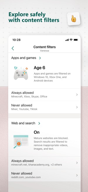 Khám phá bộ lọc nội dung an toàn