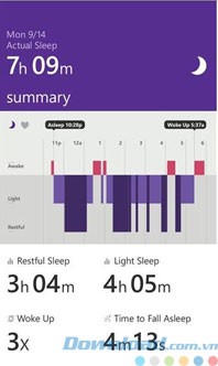 Theo dõi giấc ngủ