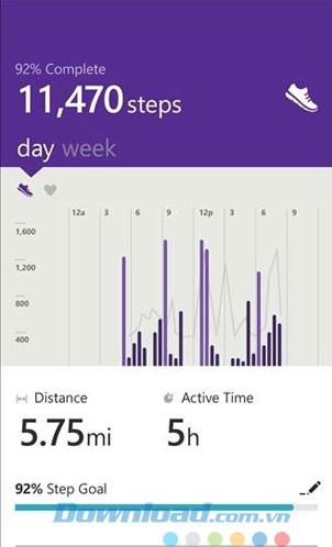 Theo dõi bước chân