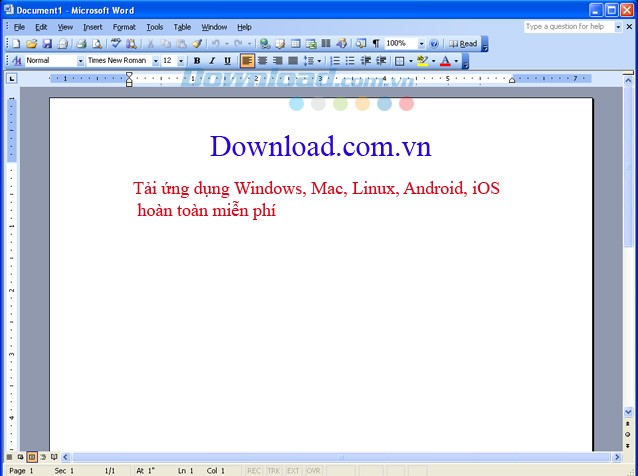 Microsoft Word 2003 SP3