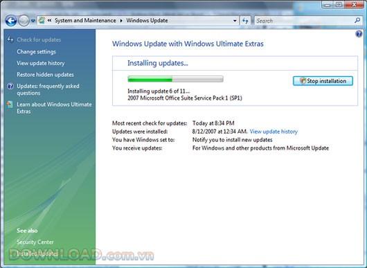 Microsoft Office 2007 Suite Service Pack 1