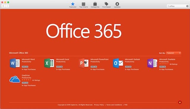 Microsoft Office 365 - phần mềm văn phòng hoàn hảo cho máy Mac