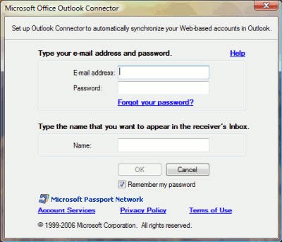 Microsoft Office Outlook Connector