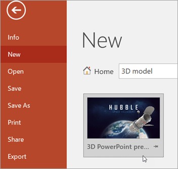 Mang mô hình 3D vào bài thuyết trình trong Microsoft PowerPoint 2019