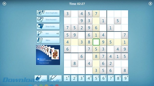 Game trí tuệ Microsoft Sudoku