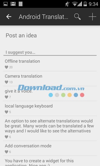 Microsoft Translator cho Android