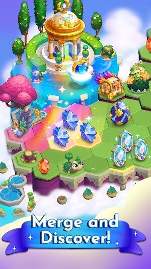 Hợp nhất và khám phá các bí mật trong thế giới Midas Merge