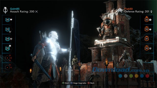 Nhập vai chiến binh mạnh mẽ