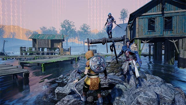 Midjungard là sự pha trộn giữa phong cách hành động chặt chém với chiến thuật và sinh tồn