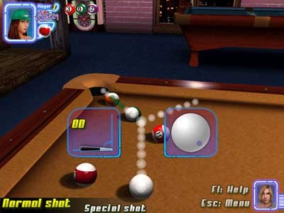 Game chơi bi-a kiểu Mỹ Midnight Pool 3D
