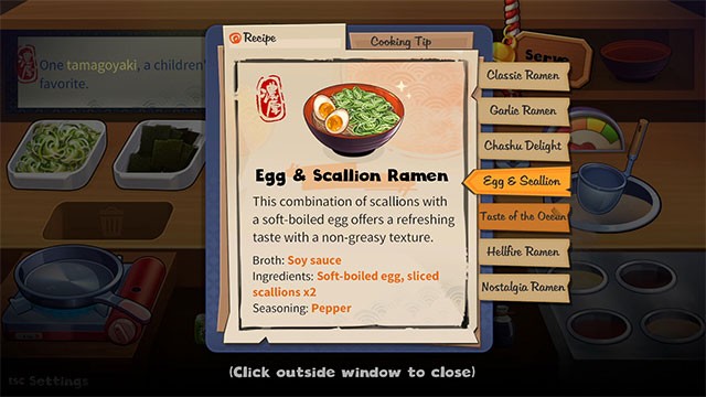 Đắm mình trong thế giới mì Ramen đầy màu sắc và hương vị trong game Midnight Ramen