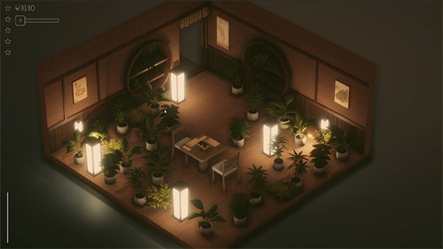 Thiết kế và trang trí quán ăn Nhật Bản đậm chất truyền thống và ấm cúng trong game Midori no Kaori