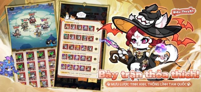 Bày trận thỏa thíc, mưu lược tinh anh, thống lĩnh Tam Quốc