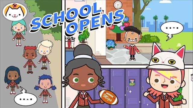 Miga Town: My School for Android mô phỏng trường học vui nhộn tại thị trấn Miga
