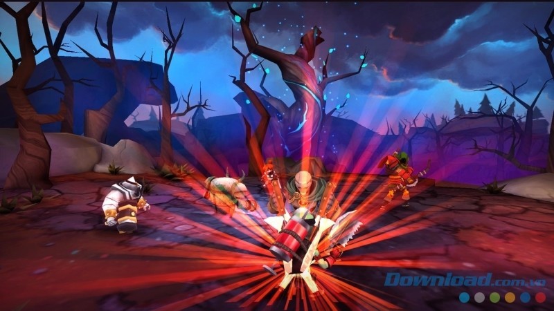 Sử dụng tuyệt chiêu trong quá trình chơi game Might & Mayhem cho máy tính