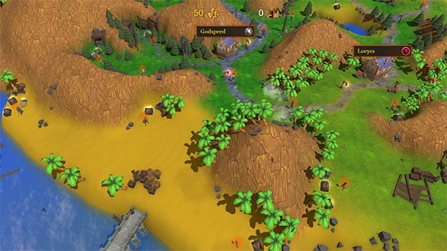 Lựa chọn giữa chế độ phiêu lưu hoặc chiến đấu trong Might is Right game