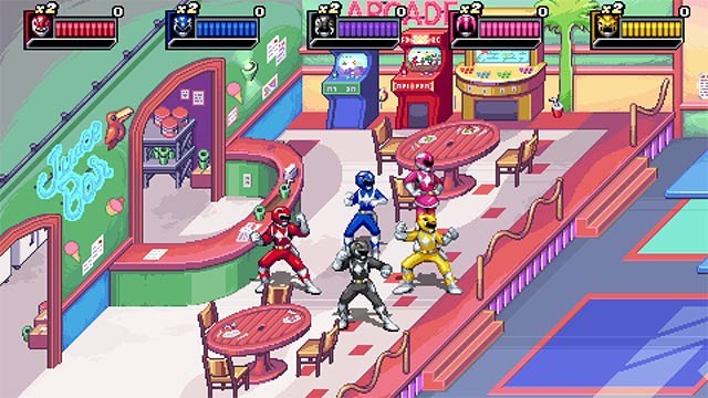 Mighty Morphin Power Rangers: Rita's Rewind đi theo phong cách hành động 2D hoài cổ thập niên 90