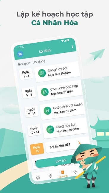 Kế hoạch học tập Cá nhân hóa