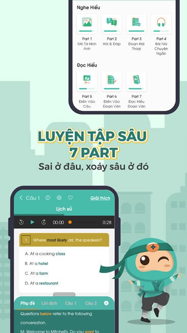 Luyện tập sau 7 Part