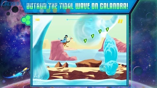 Tránh các làn sóng thủy triều trên Calandra