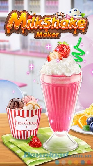 Game làm sữa lắc