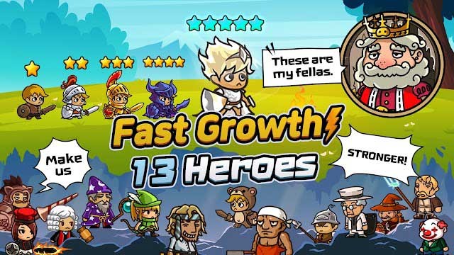 Phát triển nhanh 13 anh hùng của bạn trong khi chơi Millistar Raiders