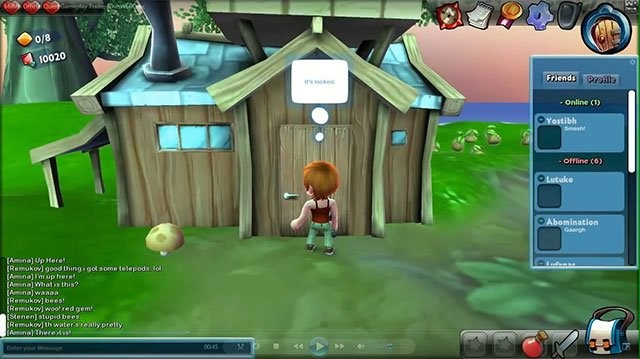 Tương tác với các nhân vật khác