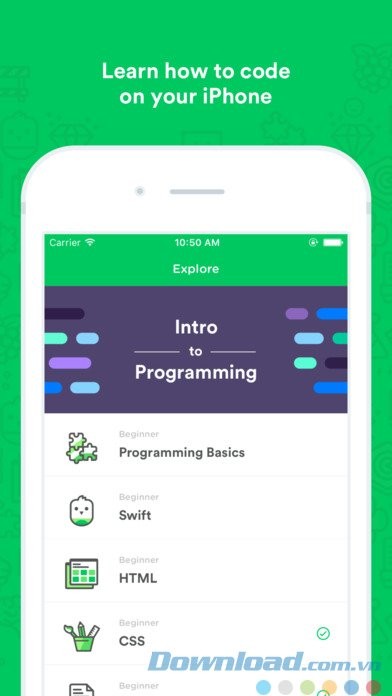 Học lập trình trên iPhone