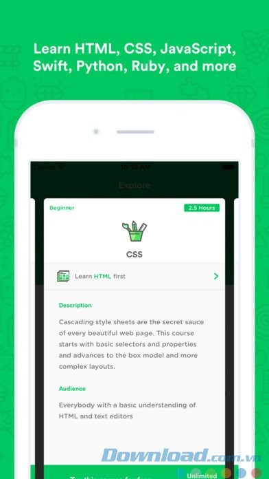 Hỗ trợ nhiều ngôn ngữ lập trình