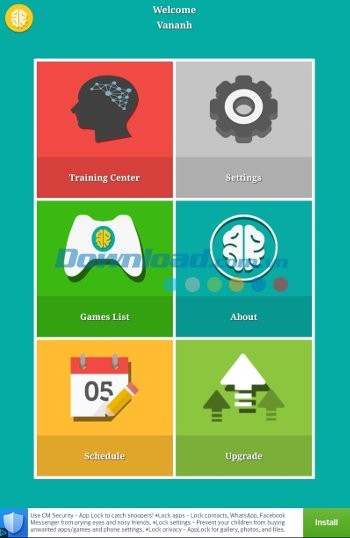 Giao diện Mind Games