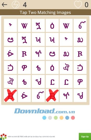 Mind Games gồm nhiều kiểu game khác nhau